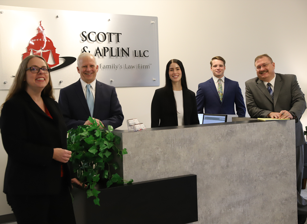 Photo of attorneys at Scott & Aplin LLC